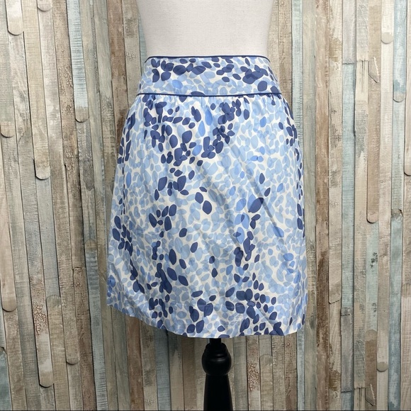 Vineyard Vines 4 Seaglass Silk Cotton Mini Skirt - Picture 4 of 6